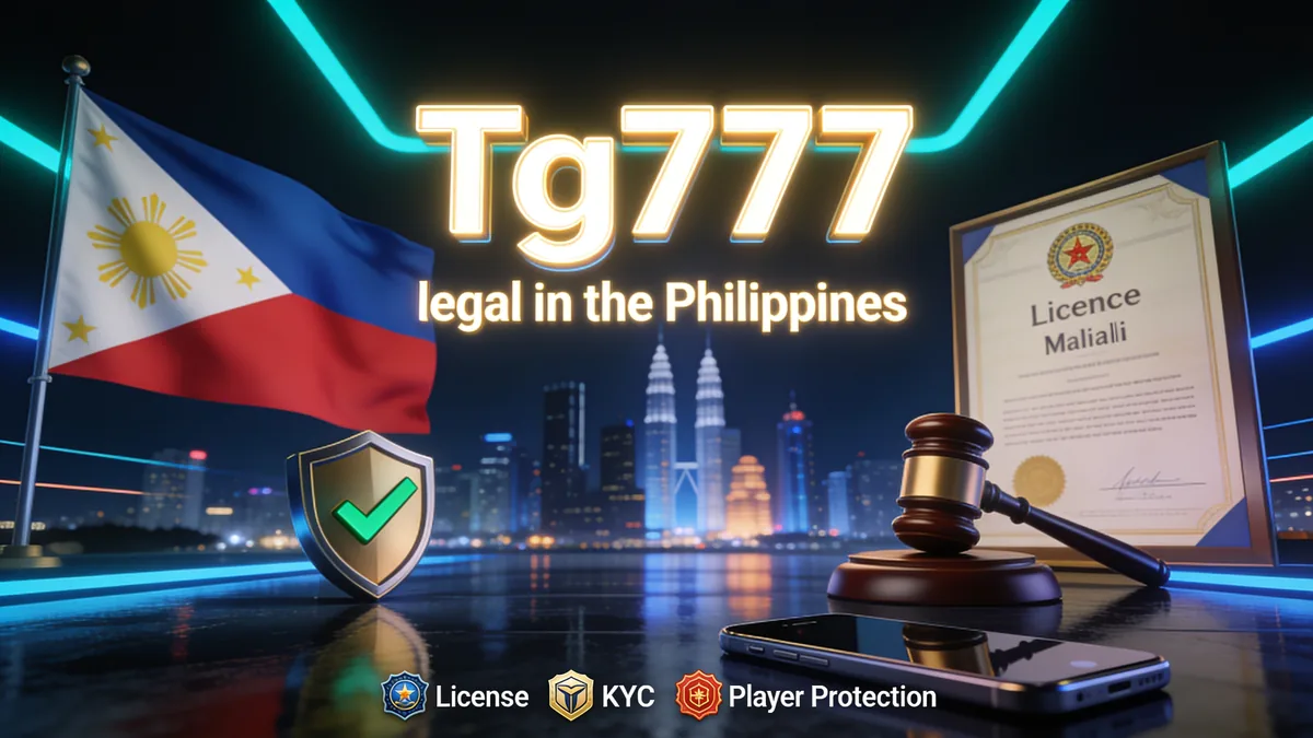 Is TG777 Legal and Safe in the Philippines? for players in the Philippines