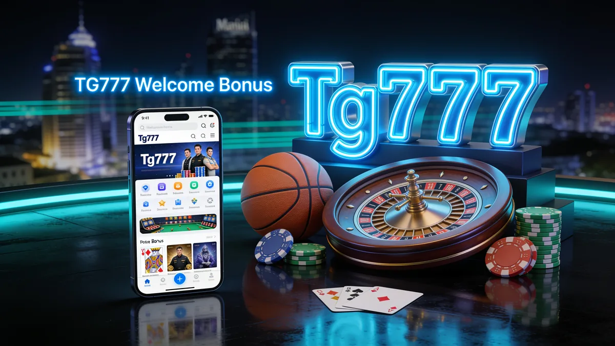 tg777 in the Philippines — TG777 Welcome Bonus